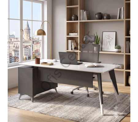 Trend Ofis ve Büro Çalışma Masası 135 cm
